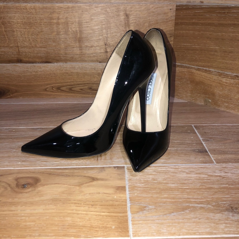Jimmy Choo Anouk Patent Leather Pump